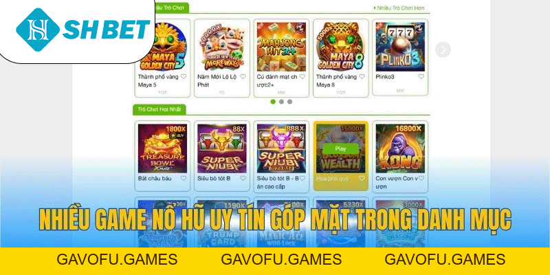 Nổ hũ SHBET – Tham Gia Đơn Giản Dễ Trúng Thưởng Lớn